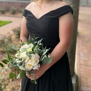 Azazie Off the Shoulder Bridesmaid Dress